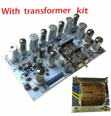 Vacuum Tube FM Radio Vintage Wireless Stereo Receiver Board Kit With Transformer • $235.12