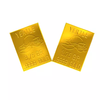 1/2 Gram Yertle Gold Bar GR Bar Gold Bullion Precious Metal .9999 Gold .9999 • $101.01