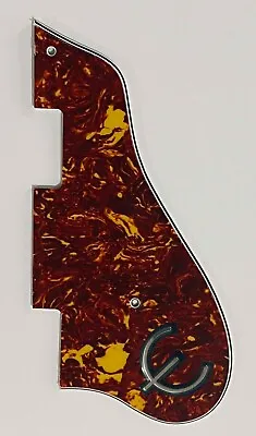 Guitar Pickguard For Epiphone Casino Jazz Archtop & E Logo4 Ply Red Tortoise • $16.99