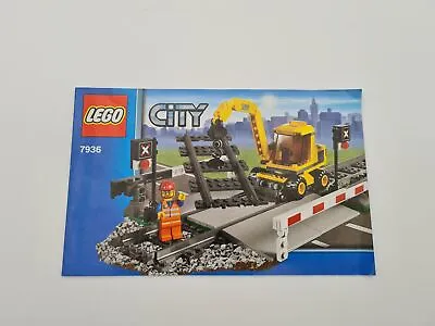 Lego® TRAIN Railway 7936 Instructions Level Crossing  • $9.85