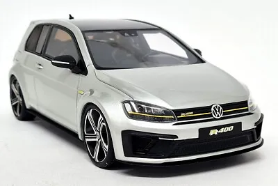 Otto 1/18 - VW Golf A7 R400 Concept MA141.80 2014 Silver Resin Model Car • $161.78