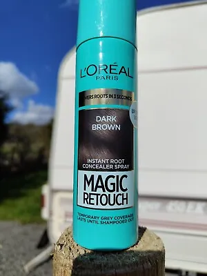 L'Oreal ParisMagic Retouch Semi Permanent Colour Dark Brown - 150ml • £9