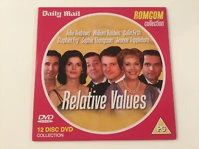 Relative Values Dvd Promo Julie Andrews Colin Firth Stephen Fry William Baldwin  • £4