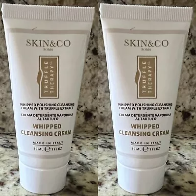 2X Skin & CO Roma Truffle Therapy Whipped Cleansing Cream Italy  1 Fl Oz/30 Ml • $12.30