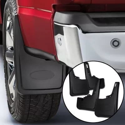 TLAPS For 2021-2023 F150 Truck Molded Fender Mud Flaps Splash Guards 4PC Black • $22