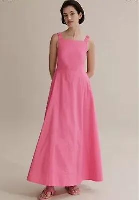 Country Road Elastic Detail Maxi Dress NWT SIZE 12 M PINK FREE POST • $199