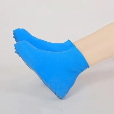 Silicone Shoe Protectors WaterproofRain Galoshes Anti-Slip Boot For Outdoors • £4.45