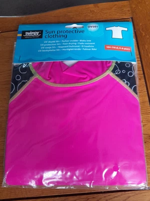 £4.99 • Buy Girls/ Boys SWIMPY' UV 50+ Protection Sun/Beach/Swim TOP, AGE 4-6 YEARS New 
