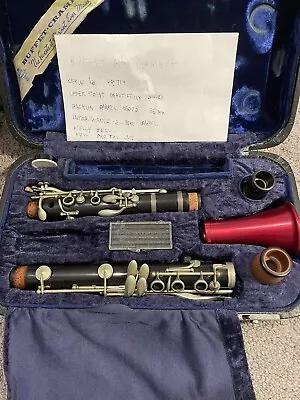 Buffet Crampon Clarinet Bb - Vintage Serial Number 43714 - Great Condition • $925