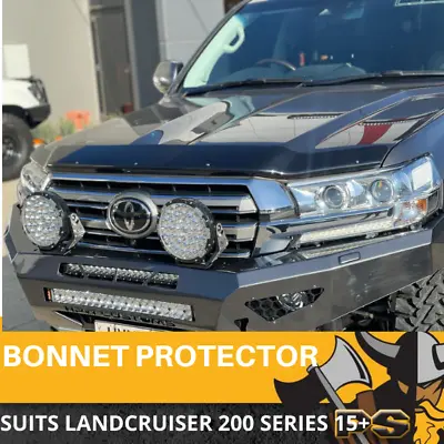 Bonnet Protector Tinted Guard To Suit Toyota Landcruiser 200 Series 08/2015 + • $89