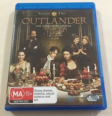 Outlander: Second Season Two 2 - 6-Disc Set Blu-Ray Region Free | VGC • $15