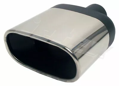 £173.30 • Buy Pair Jetex Stainless Steel Exhaust Tips Flat Oval Tailpipe [BOLD 76] 3 Inch