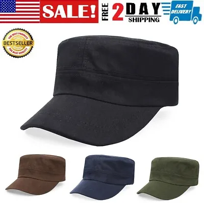 Adjustable BDU Fitted Army Cadet Military Cap Hat Patrol Castro Combat Hunting • $8.36