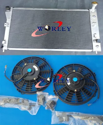 Aluminum Radiator + Fan For BUICK CENTURY/REGAL/MONTE CARLO/IMPALA V6 2000-05 AT • $255