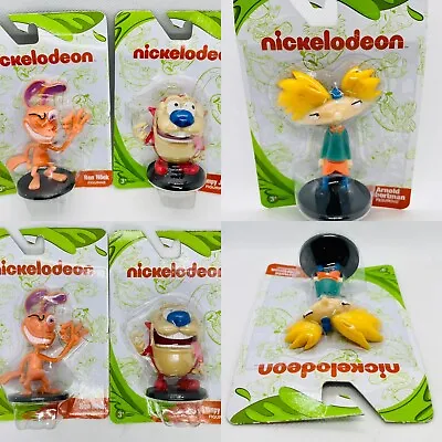 $14.98 • Buy  NICKELODEON  Action Figure Lot - Ren Stimpy Arnold Brand New 3” Toys Free Ship