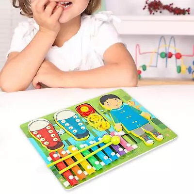 Activity Board Busy Board Montessori Toy For Kids 1-2 Years Old • $21.06