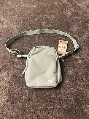 NWT Nike Heritage Soft Shell Purse Shoulder Or Crossbody Light Green Blue • $12.95