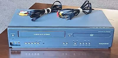 Magnavox DV225MG9 DVD Player & 4-Head Hi-Fi VHS Recorder VCR Combo/no Remote. • $109.99