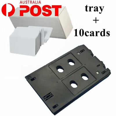 $14.99 • Buy Inkjet PVC Card Printing Tray Compatible Canon Pixma Inkjet Printers IP7250
