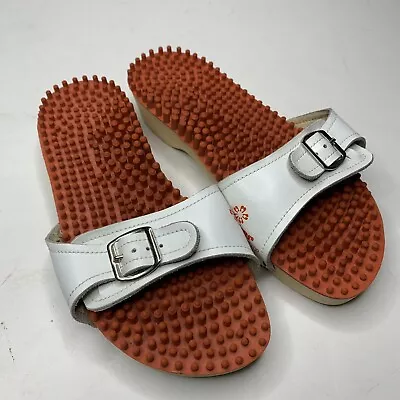 Vintage Ganter Fusstrainer Massage Sandals Women’s EU Sz 37 US SZ 6.5 • $74.80