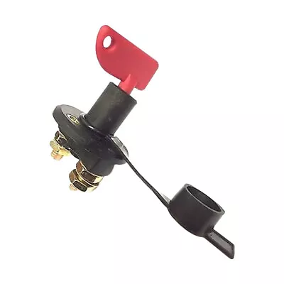 Battery Disconnect Master Kill Switch Cut-Off RV MARINE W/ Quick REMOVABLE Key • $8.25