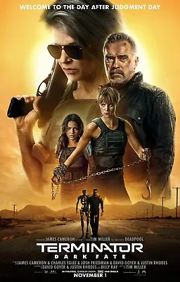 £5.05 • Buy Terminator Dark Fate Movie Poster Film A4 A3 A2 A1 Print Cinema #3