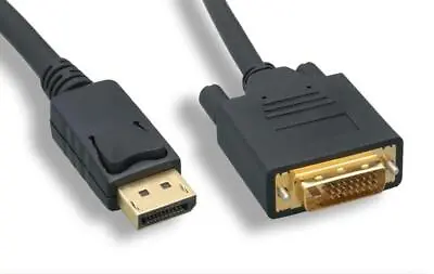 Display Port Male To DVI-D Male 6FT • $11.95