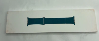 $82.23 • Buy Genuine Apple Watch Band Leather Loop Peacock 45mm 44 42 Series 7 6 5 4 SE Large