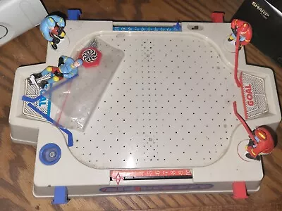 $6 • Buy Vintage 1994 Hilco Fast Action Air Hockey Tabletop Game - For Parts