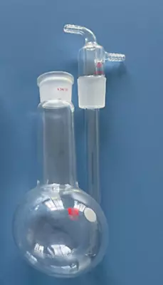 $36.06 • Buy Lab Glass With Gringding Vacuum Cold Trap Ball Small Tsui 29/32 85*225mm 100ml