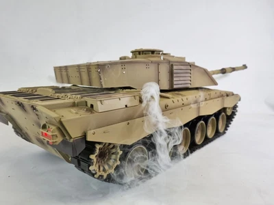 £198.99 • Buy RC Tank BB 1:16 Challenger II Heng Long Radio Remote Control 2.4G V7 SMOKE SOUND