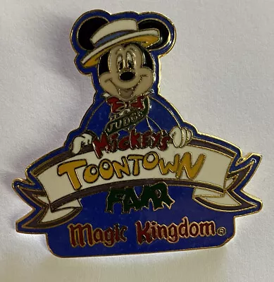 Judge Mickey’s ToonTown Fair 2000 Magic Kingdom Pin • $10