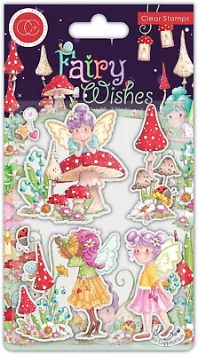 Flowers - Fairy Wishes Clear Stamp Set - Craft Consortium CCSTMP088 • £5.99