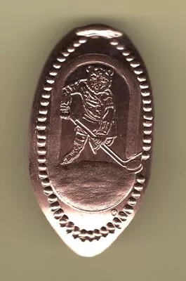 Boston Bruins - Maple Leafs Hershey  HOCKEY BEAR  Elongated Pressed COPPER Penny • $2.68