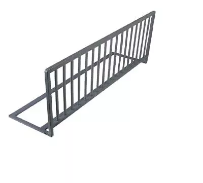 Baby Bed Guard Wood Bed Rail Safety Guard Kid Bumper Cot Beds Grey | Safetots • £46.90