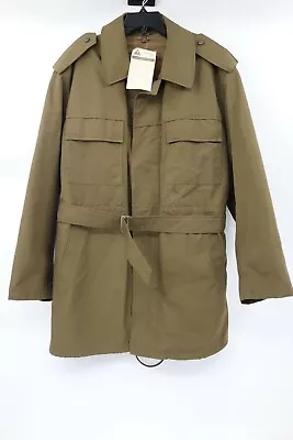 NWT Vintage 1963 Otavan Trebon Men's XL Military Jacket Belted Removable Liner • $104.97