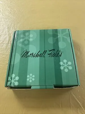 NEW Vintage Marshall Fields 10  Silver Metal Square Dish Decor Plate  • $35