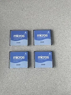 Micros WS5A  256MB Compact Flash Card DMAEnabled (Lot4) • $10