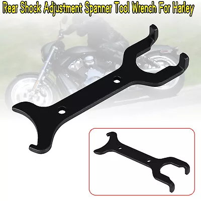 $11.98 • Buy Rear Shock Adjustment Spanner Tool Wrench For Harley Softail V-Rod Sportster 883
