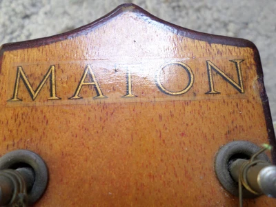 $500 • Buy Maton Acoustic Guitar - Vintage - Custom Rare Maple Blonde Fretboard - 3/4 Size 