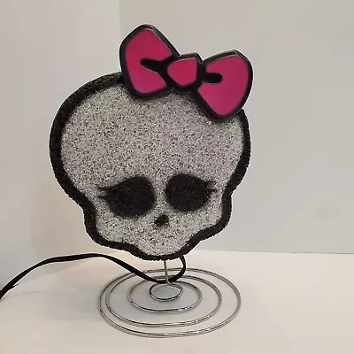 Monster High Skull Skullette Eva Kids Plastic Popcorn Lamp Night Light With Bulb • $27.50