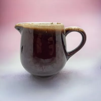 McCoy USA Pottery #7020 Brown Drip Glazed Creamer Pitcher Syrup Vintage • $21.30