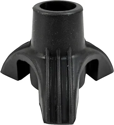 Walking Stick Rubber Tip - Aidapt Tri-Support Ferrule Cane Foot (16mm & 19mm) • £7.99