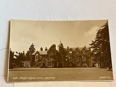 MERROW GRANGE Guildford Stately Home C1930s Judges RPPC POSTCARD 21/2 • £4.99