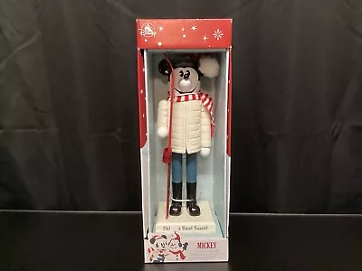 Disney Parks Mickey Mouse Nutcracker Figure Holiday Christmas New With Box • $125