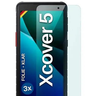 3x Screen Protector For Samsung Galaxy XCover 5 Clear Flexible No Glass • £9.84