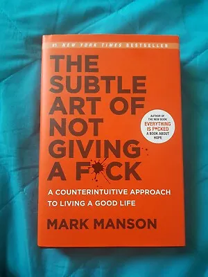 $12.99 • Buy Book(The Subtle Art Of Not Giving A F#ck)