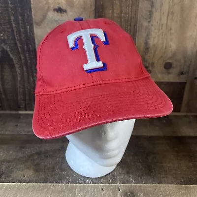 Texas Rangers Logo MLB New Era Fits Adjustable Snapback Baseball Hat Cap • $11.99