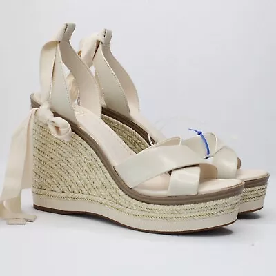 Vince Camuto Wedge Heels Beige Cream Women's US Size 10 New $98 • $35