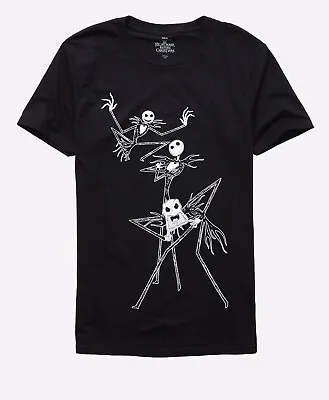 Disney The Nightmare Before Christmas Jack Skellington Faces T Shirt • $14.09